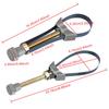 Adjustable 60mm to120mm Diameter Car Oil Filter Removal Tool Steel Strap Wrench Hand Tools
