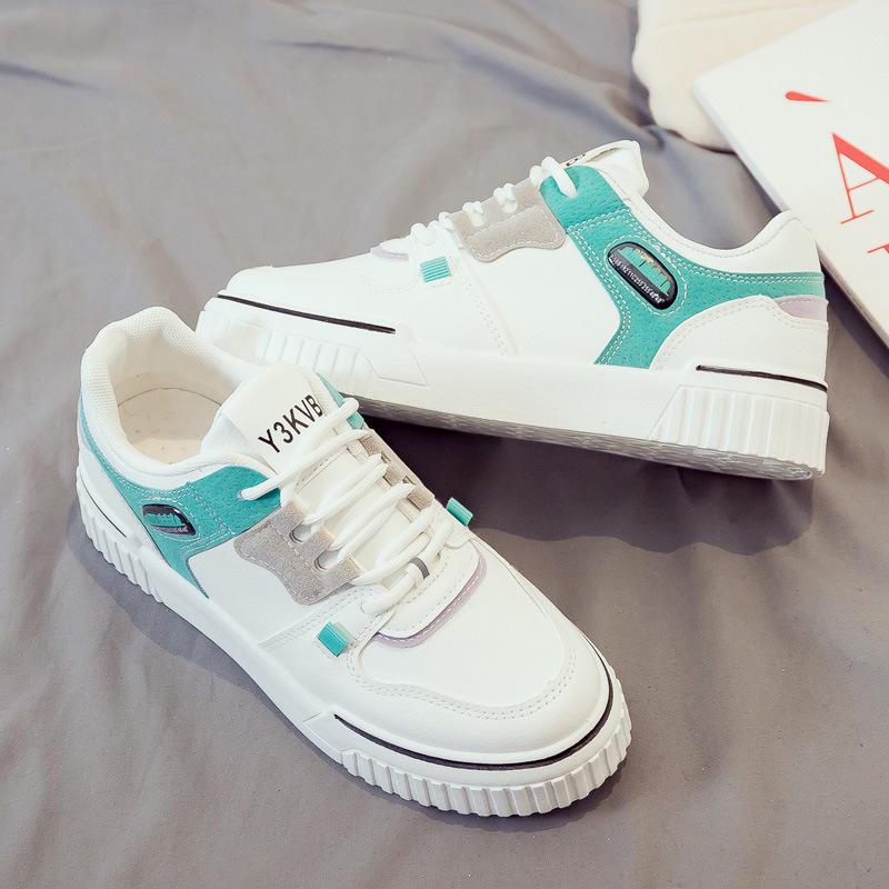 Spring New Women's Shoes Student Breathable Versatile Sports Casual Dad Shoes Board Shoes Soft Sole Spring and Autumn