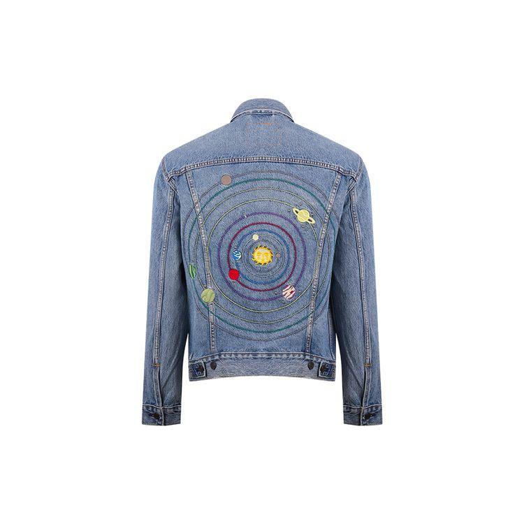 

Куртка джинсовая Levis Printed Мужские куртки светло-голубые 72334-0568