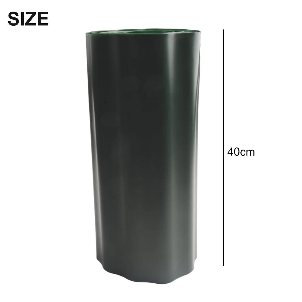 30/40cm Garden Grass Lawn Edge Border Fence Path DIY Flexible Lawn Fence Outdoor Landscape Garden Decor Plastic Garden Decor