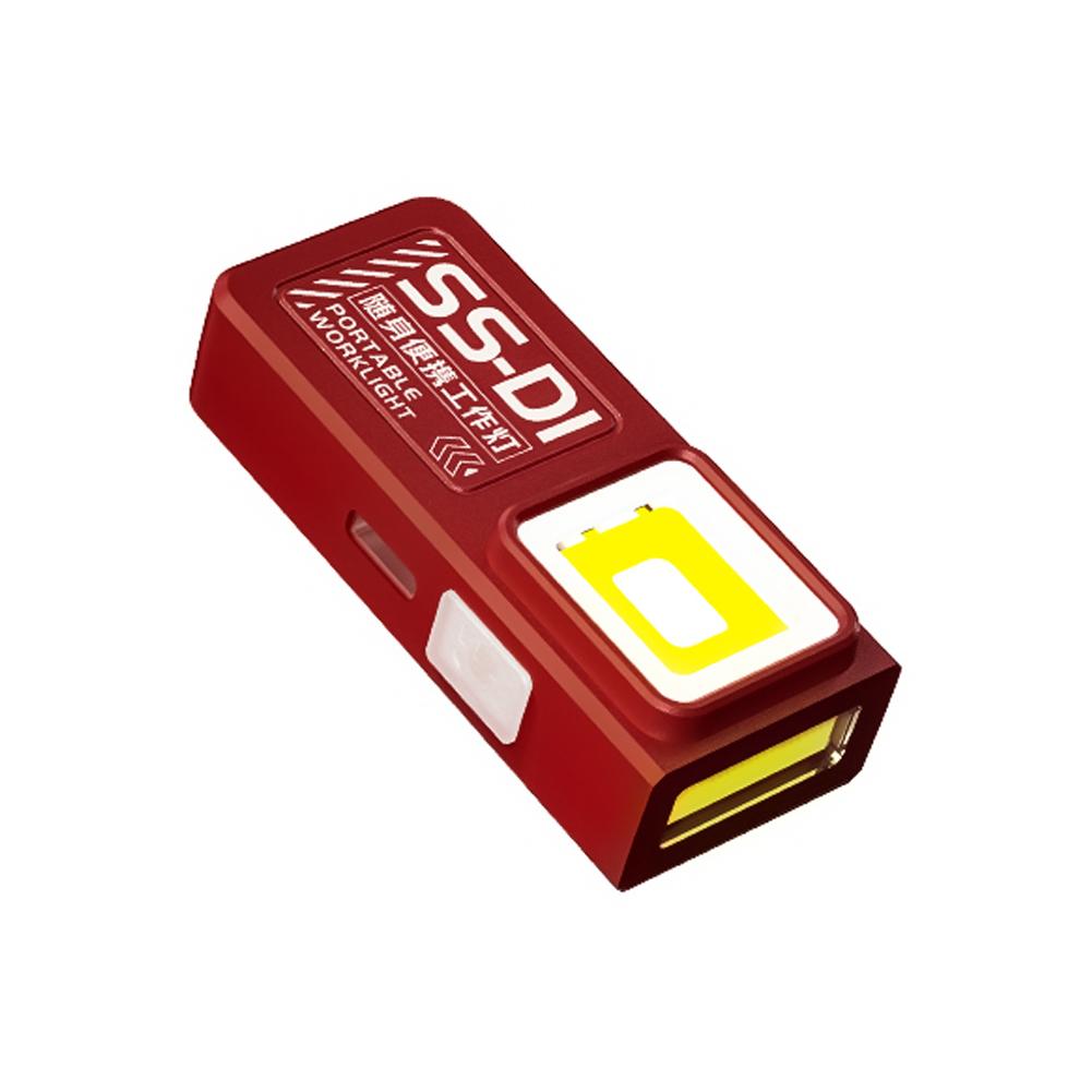 Outdoor Multifunctional Digital Display Strong Light Flashlight, USB Rechargeable LED Mini Portable Long-range Maintenance Light