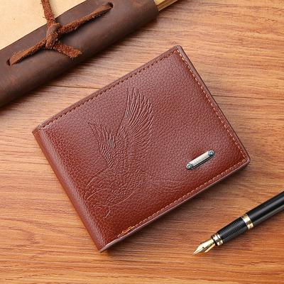 Wallet Men's Multi-Card Position Fashion Business Short Wallet Business High-end Card Bag Spot