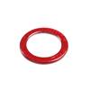 Red Carbon Fiber Engine Start Stop Ring Trim Cover For Maserati Ghibli 14-21