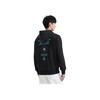 Calvin Klein FW23 Letter Stretch Hooded Long Sleeve Sweatshirt Men sweatshirt Space-Black J324473