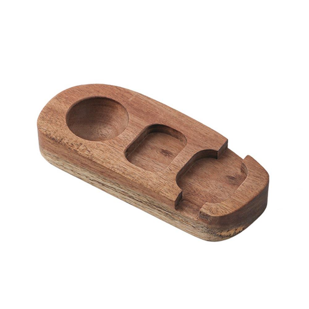 Деревянная подставка для яиц из акации, многофункциональная, натуральная отделка, чашка-скорлупа, компактный дизайн, прочная конструкция, подставка для яиц, завтрак