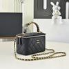 Nuova trousse da trucco borsa portatile rombo lavare rossetto borsa a tracolla da donna versatile alta qualità