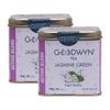 Goodwyn Jasmine Green Tea | Fragrant Green Tea with Jasmine Blossoms | 100g (Pack of 2)