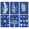 60pcs A4 Blue Cyanotype Sun Printing Paper