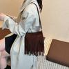 Fringed Crossbody Bag for Women Fashionable and Stylish Single-shoulder Bag A Niche Women's Bag