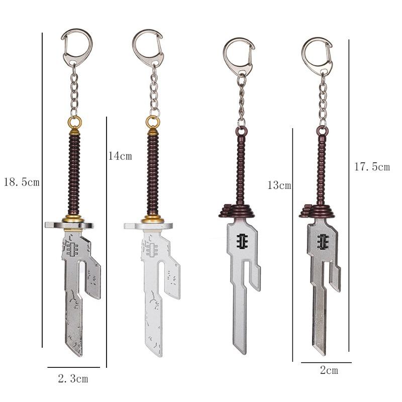 New Anime Peripheral Jujutsu Kaisen Keychain Nanami Kento Fushiguro Toji Model Pendant Keyring Jewelry Accessories Holiday Gifts