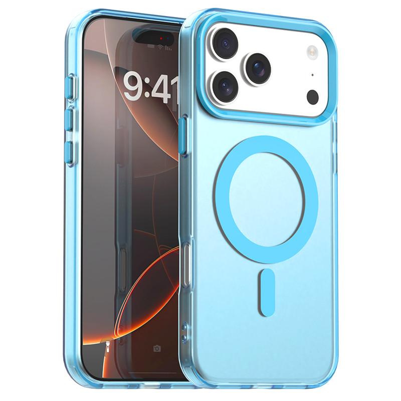 Magnetic For iPhone 17 Pro Max Case Magsafe Wireless Charging Cover iPhone 17 Air iPhone 17 Pro Max Matte PC Protective Cases