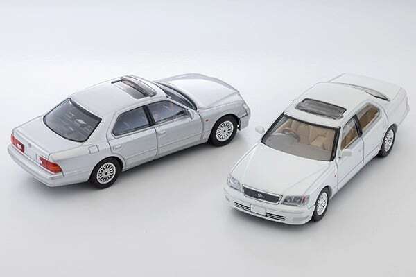 Tomica Limited Vintage Toyota Celsior 10th Anniversary Edition LV-N356c C-Spec (White)