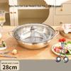 Family Dual-Flavor Stainless Steel Hot Pot