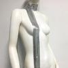 Full Sequins Choker Wide Long Collars Neck Tie Scarf Party Evening Costume