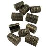 10Pcs Mini Pirate Treasure Chest Vintage Realistic Miniature Jewelry Treasure Box Toy Model Theme Party Decoration Kids Gift