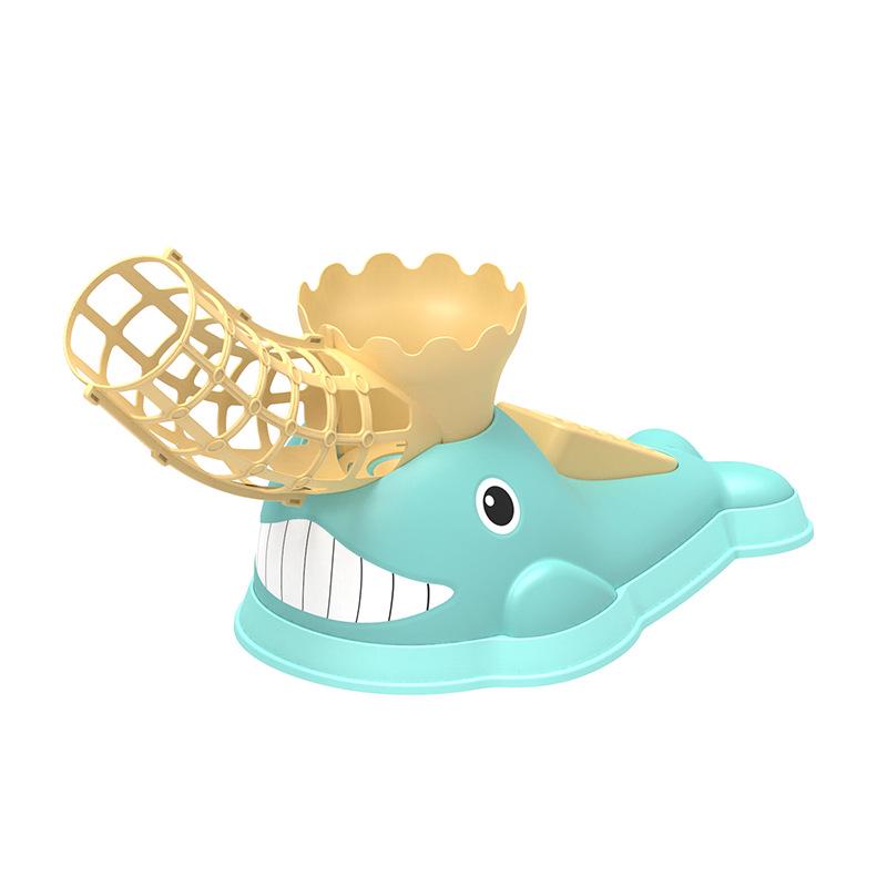 Cartoon Whale Baseball Launcher Set: Parent-Child Indoor/Outdoor Sports Toy