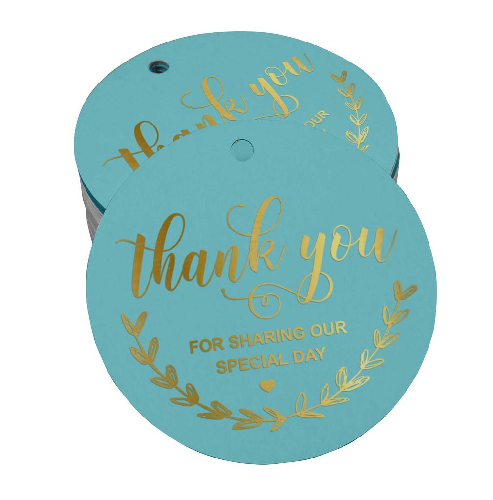 Inkdotpot Thank You For Sharing Our Special Day Bridal Shower-Baby Shower-Retirement-Wedding-Birthday Bottle Tag