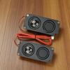 2pack 10045 Double Speaker for Advertising Machine with Enhances Basses and 5W 10W Power Option