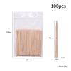 100 Wooden Waxing Spatulas for Hair Removal - Multiple Sizes
