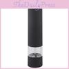 Salt Electric Abs Spice Herb Pepper Mill Grinder Kitchen Gourmet With Light