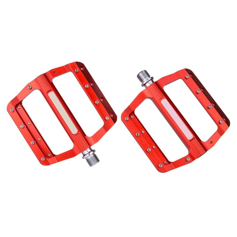 2lots Road Bike Bearing Pedals Colorful Sealeds Bearing Cycling Foot Pedals for Cycling Enthusiasts and Commuters