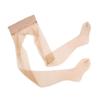 0D Naadloze Hoge Taille Yuanbao Broek: Diepe Kruis, Hoge Dichtheid IJszijde, Verlengde Versie met Voetvormige Transparante Panty's