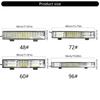 High Power LED Work Light Bar/Switches Wire Waterproof Lighting Universal LED Light System for Motorcycle Car Truck