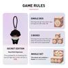 POP MART DIMOO Crush On Coffee Series Plush Keychain Pop Mart Gachapon Blind Box Figure Plastic Model Premium Toy PVC Soft Vinyl Original Character