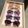 Fashion Round Female Sunglasses With Uv400 Protection For Summer Travel