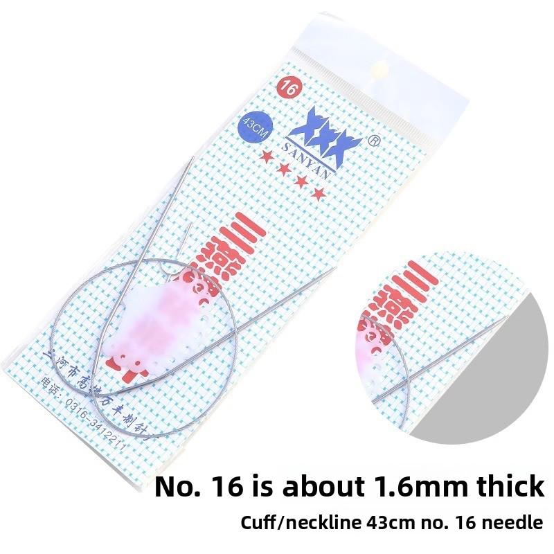 Circular Knitting Needles for Making Sleeve Sweaters, Stainless Steel Circular Knitting Needles, Sweater Knitting Circular Needles