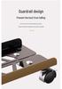 Steel Under-Desk Computer Case Rack with Casters: Movable Office Desk Storage Tray