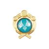Game Genshin Impact Metal Brooch Pins Primogem Xiao Mask Vision 7 Element God's Eye Weapons Luminous Badge Cosplay Prop Jewelry