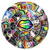 50 Colorful Epoxy Stickers: Creative DIY for Planners, Skateboards, Cars
