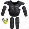Kids' Motorcycle Balance Bike Armor Set: Knee, Elbow, Chest & Back Protectors.