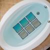 6 Pieces 3D Bathtub Appliques Decals Tub Treads Stickers for Bath Pools