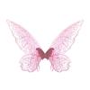 Fantasy Colorful Butterfly Fairy Wings Organza Sparkle Cosplay Wings Handmade Elf Wings Costume for Adult Kid