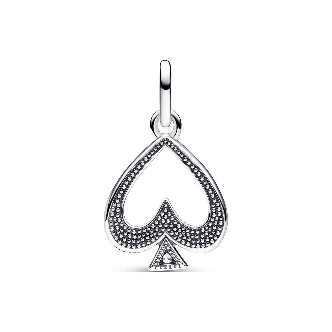 Pandora Heart Polished Effect Silver Pendant Women pendant 793078C01 Box