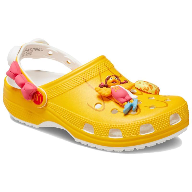 McDonald's X Crocs Classic Clog Big Bird Sister EVA Non-Slip and Wear-Resistant Hole Shoes Unisex Yellow