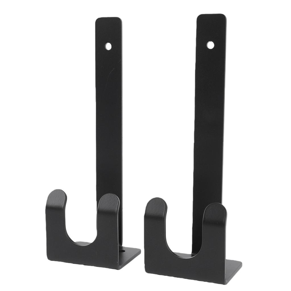 Schwebendes L-Regalhalterung Schwerlast Schwarz Stütze mit Haken Eisen Regalhalterung für Wandlagerung Organizer