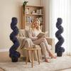 Set of 2 Decorative Artificial Plants, 120cm Artificial Boxwood Spiral Topiary Tree with 840 Leaves, UV Resistant