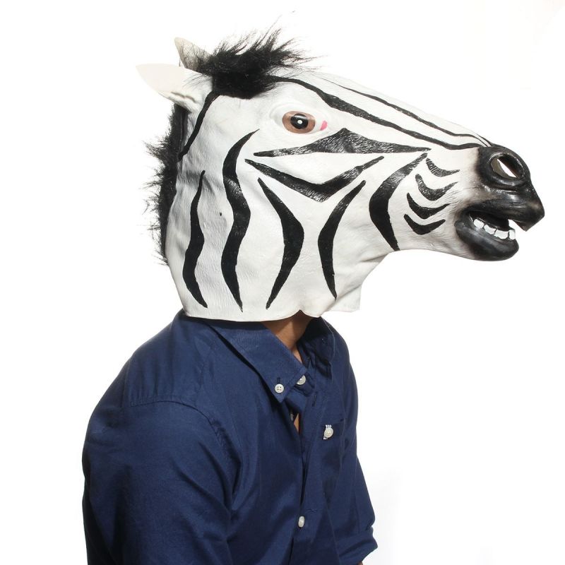 Masque de cheval drôle de carnaval