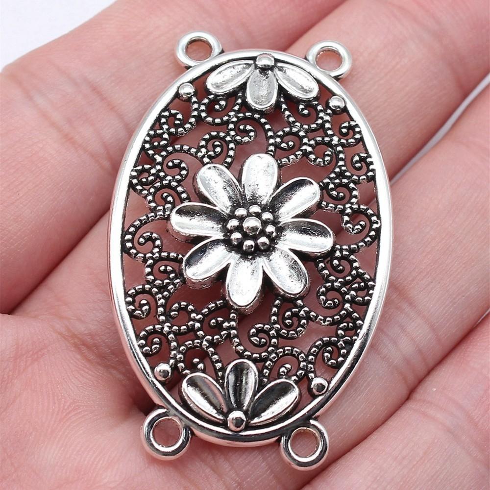 Four-Hole Necklace Connector Accessories Parts Women's Jewellery Bulk Boho Supplies