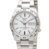 SEIKO 5 Automatic Watch, Made in Japan Skeleton Back Model SNKD97J1, White Dial, Men's Everyday Style