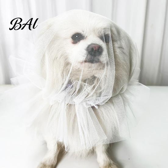 Comfortable Dog Bathing Mask Face Mesh Net, Anti Eating Pet Headgear, Breathable Adjustable Fashionable Headwear for Training Head Cover Small Medium