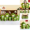 Adorable Green Monkey Plush Toy Soft Kiwi Monkey Doll For Kids 30cm 40cm 50cm Sizes