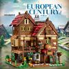 Non-Toxic 2868Pcs Medieval Tavern Building Blocks European Street View Architecture Moc Model Brick Desktop Display Ornaments Toy For Kids