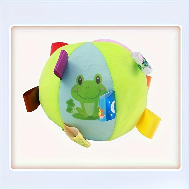 Durable Plush Football Dog Toy with Straps - Perfect for Training and Interactive Play for Small To Medium Sized Dogs