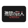 Attackes On Titan Front Door Mat Anti-Slip Indoor Welcome Waterproof  Doormat Living Room  Entrance Rug Carpet Footpad