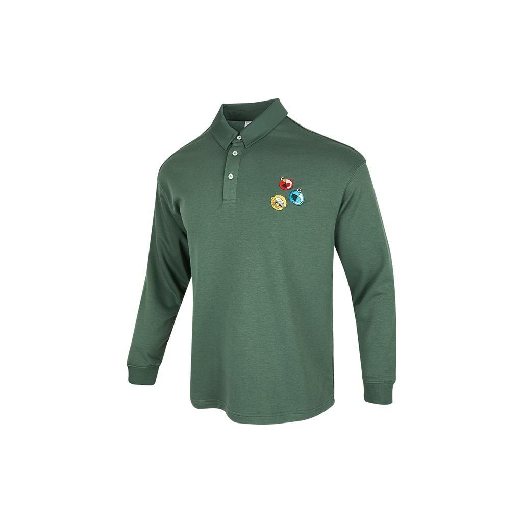 adidas Neo U JF SS Long Sleeves Polo Shirts Grean Men s HM9951 L