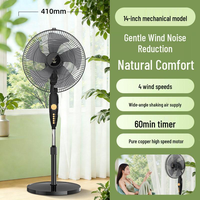 Diamond Electric Fan 2026: Low Noise, High Wind, Versatile for Bedroom, Desk, or Living Room